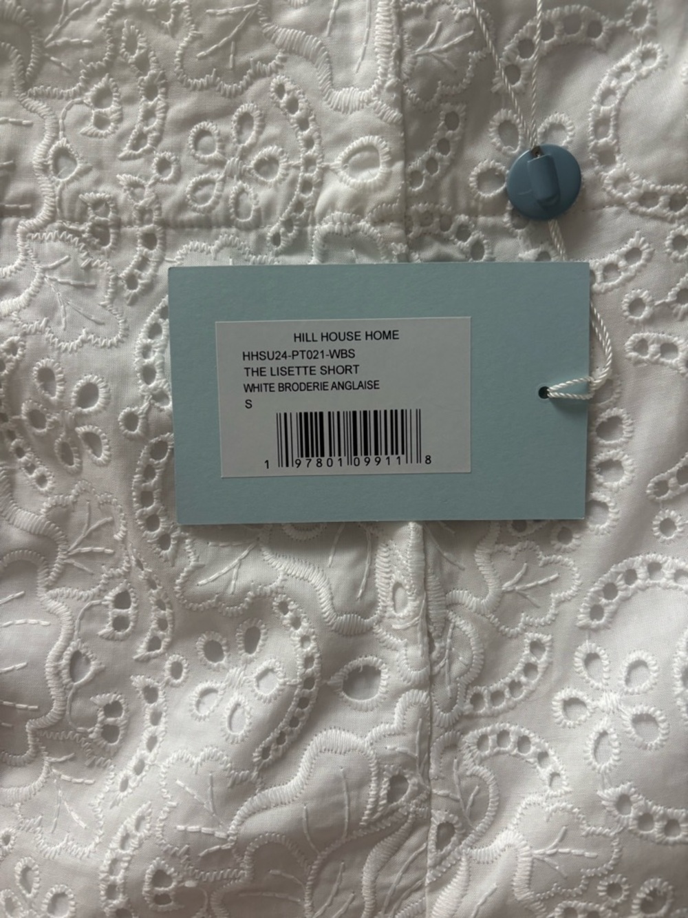 Hill House The Lisette Short - White Broderie - OBO! - Picture 4 of 6